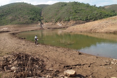 Fotografia da Barragem de Odelouca Fotografia da Barragem de Odelouca